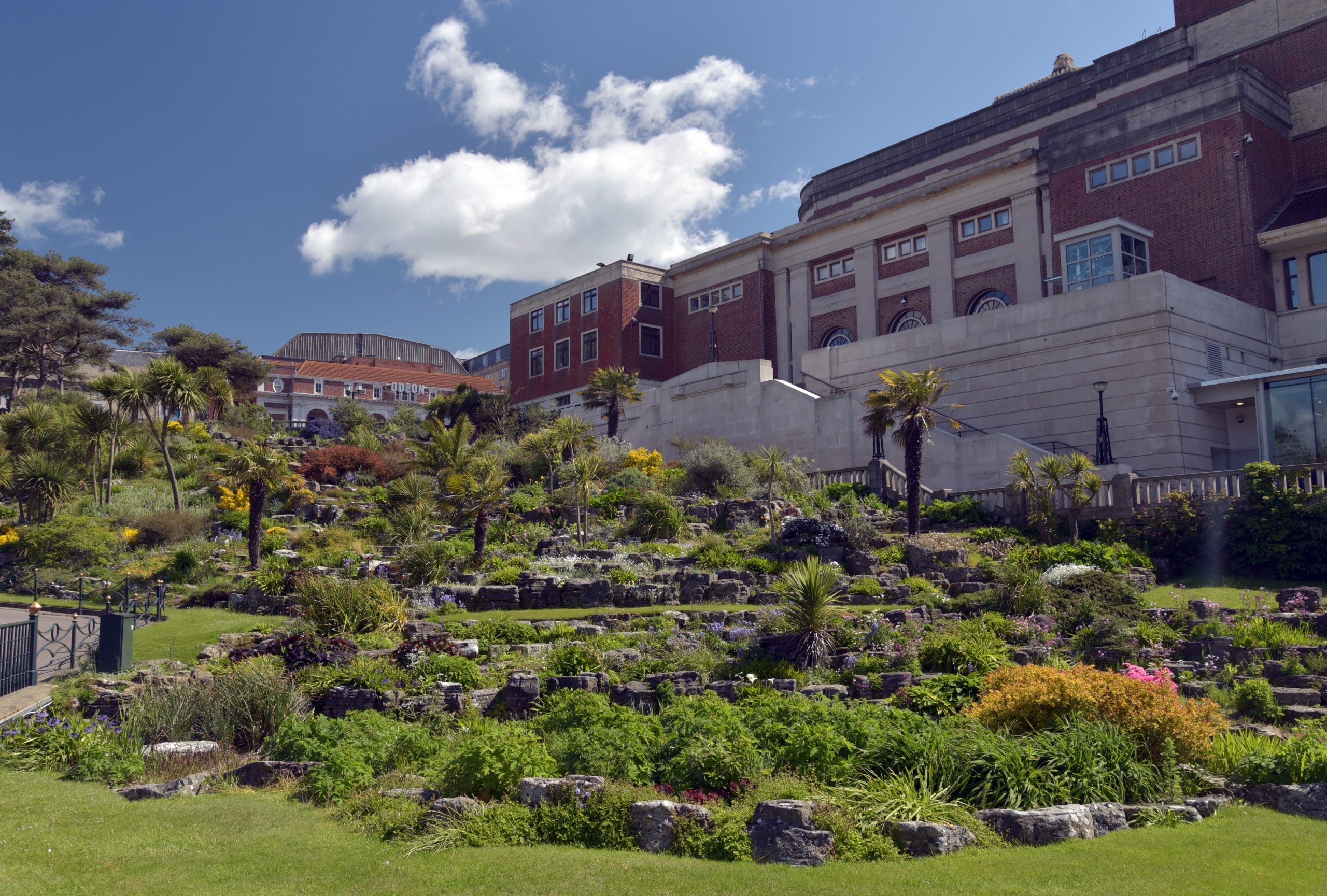 exterior shot of Bournemouth Pavilion Theatre
